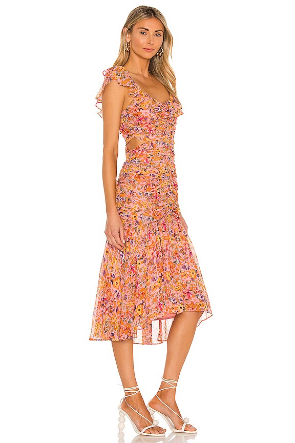 view 2 of 3 Devereaux Dress in Pink Multi Floral