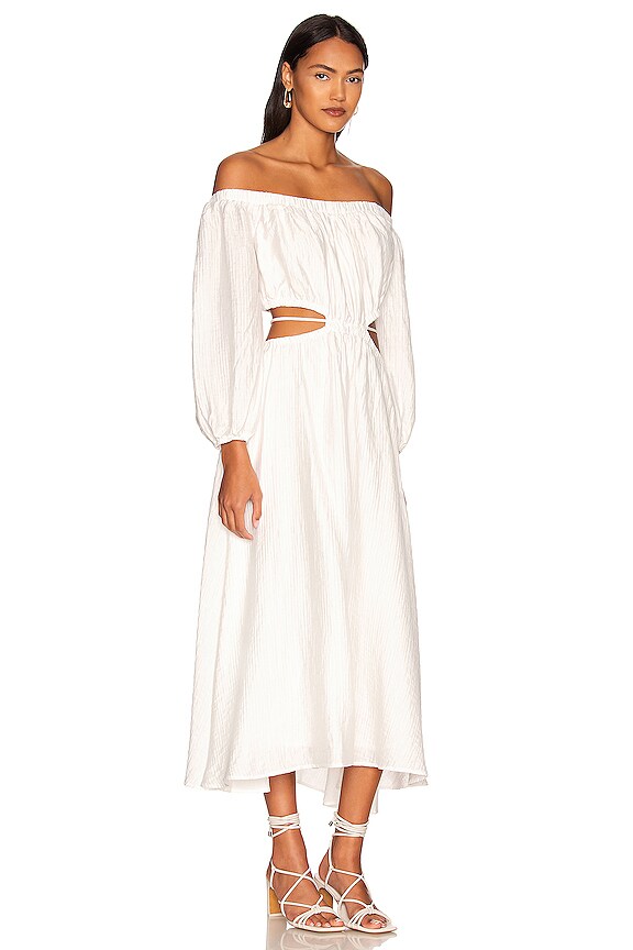 view 2 of 3 VESTIDO CASSIAN in White