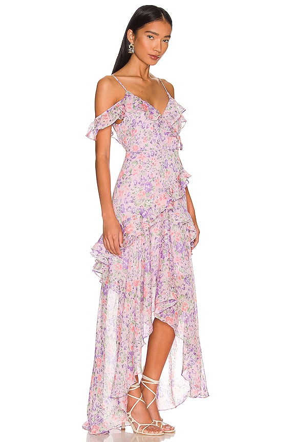 view 2 of 3 Pemberley Midi Dress in Pink Multi Floral