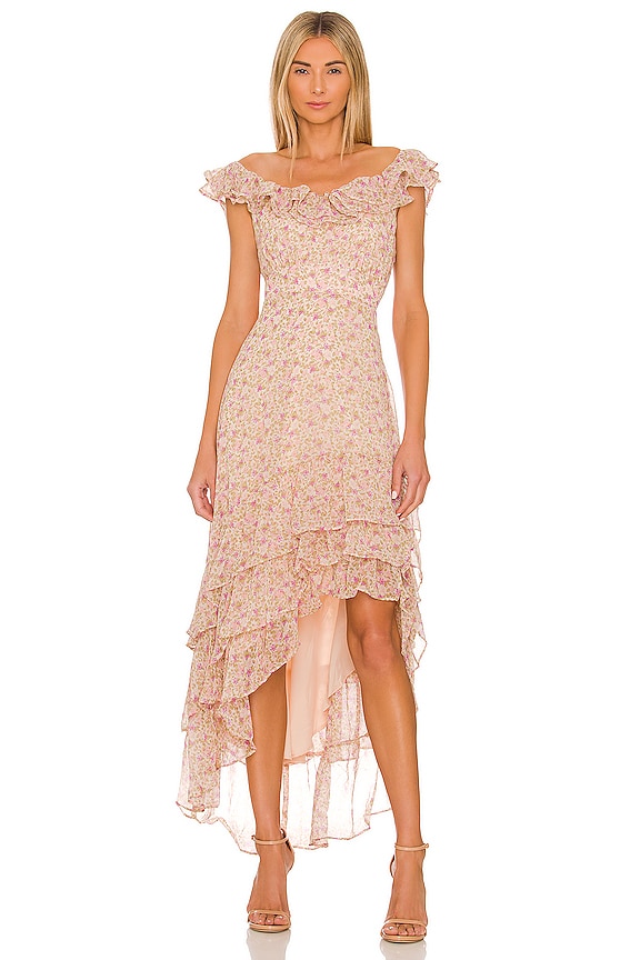 view 1 of 3 Magnolia Dress in Cream Blush Floral