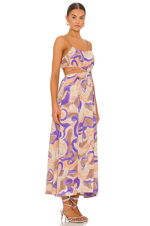 view 2 of 3 ROBE SANGER in Purple Peach Swirl