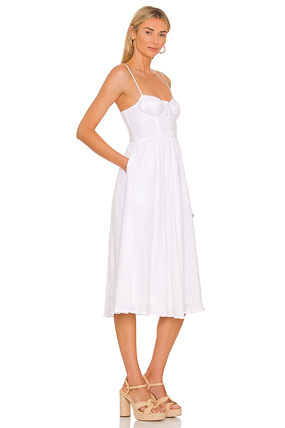 view 2 of 3 Ferreira Dress in White