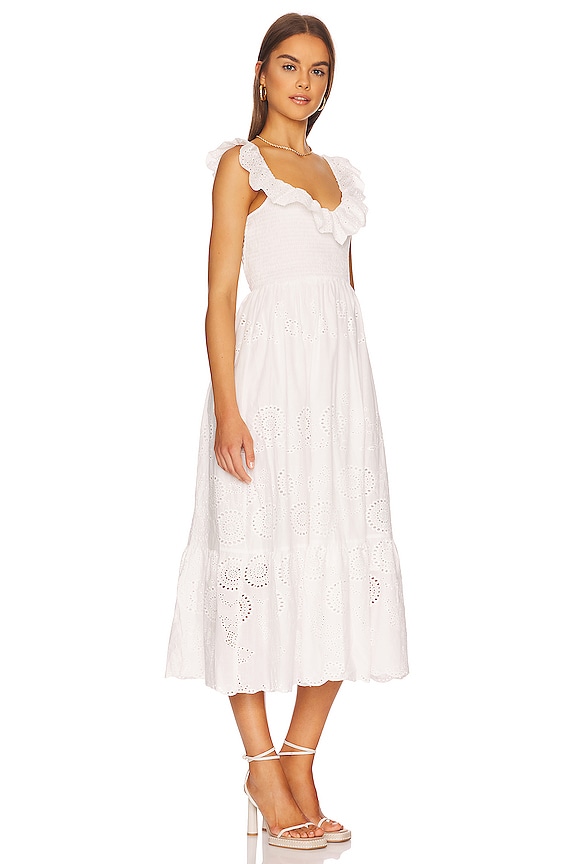 view 2 of 3 VESTIDO COTTAGE in White