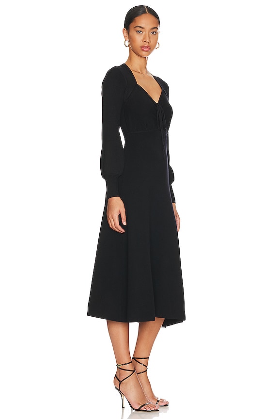 view 2 of 3 ROBE GENEVIEVE in Black