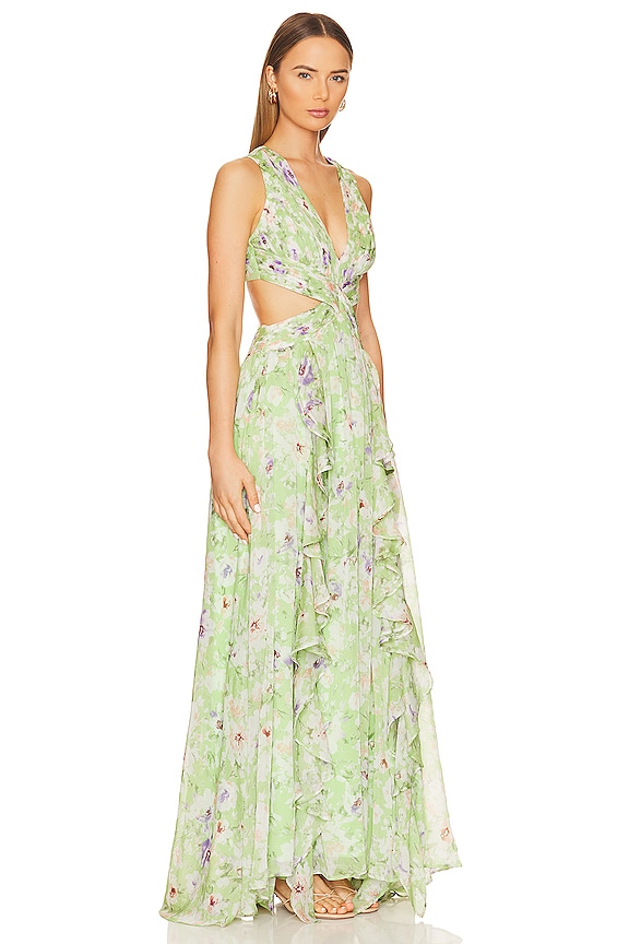 view 2 of 3 NOYA ドレス in Light Green Floral