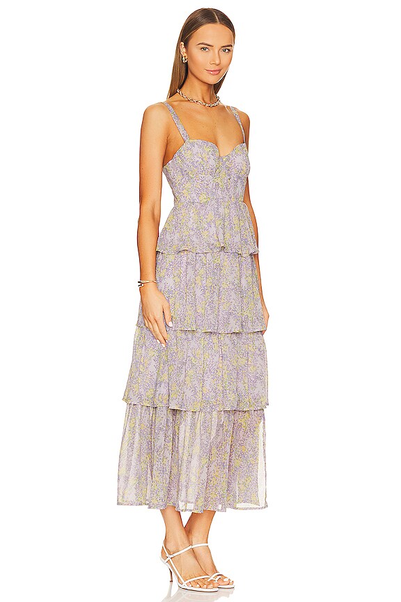 view 2 of 3 Midsummer Dress in Lavender Multi Floral