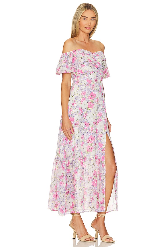 view 2 of 3 Valora Dress in Pink Floral