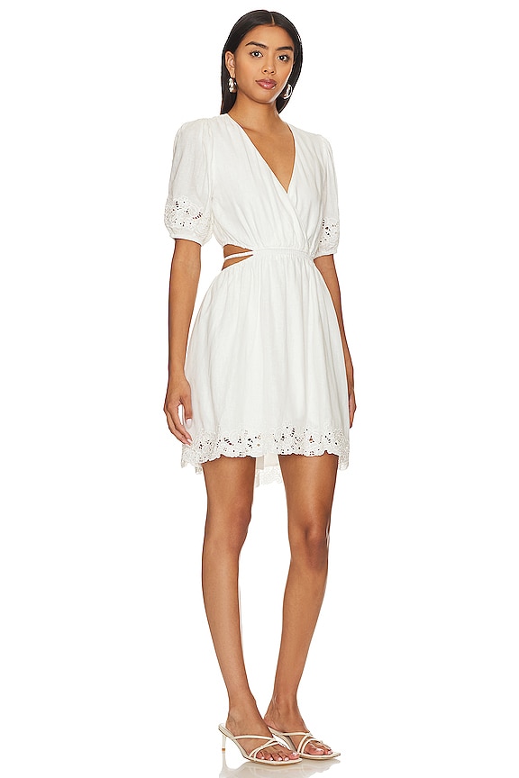 view 2 of 3 VESTIDO HAYLEN in White