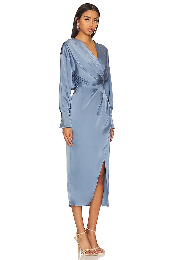 view 2 of 3 Sadyra Dress in Slate Blue