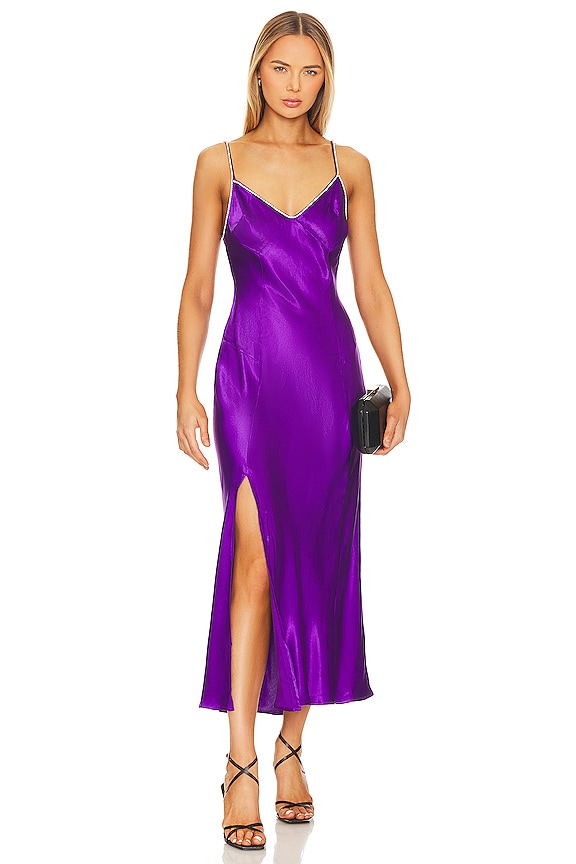 ASTR the Label Kathleen Dress in Purple | REVOLVE