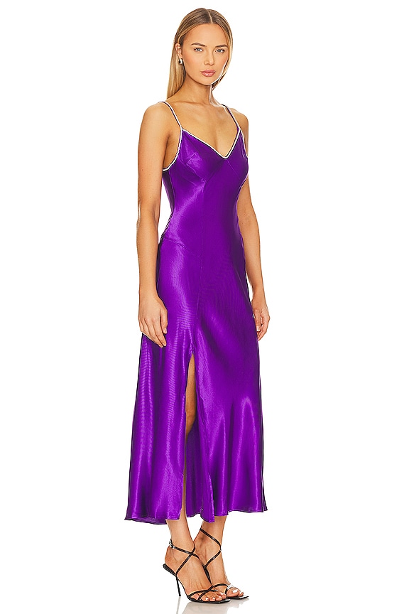 view 2 of 4 Kathleen Dress in Purple