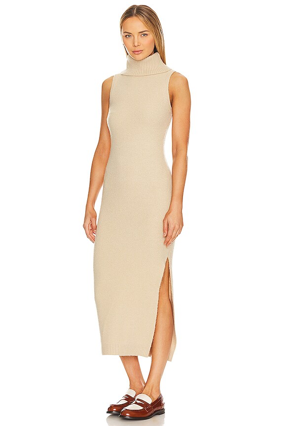 view 2 of 4 VESTIDO JERSEY IRINA in Taupe