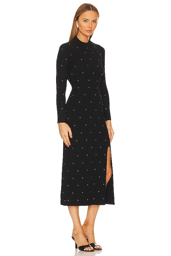 view 2 of 4 VESTIDO JERSEY KARIANA in Black