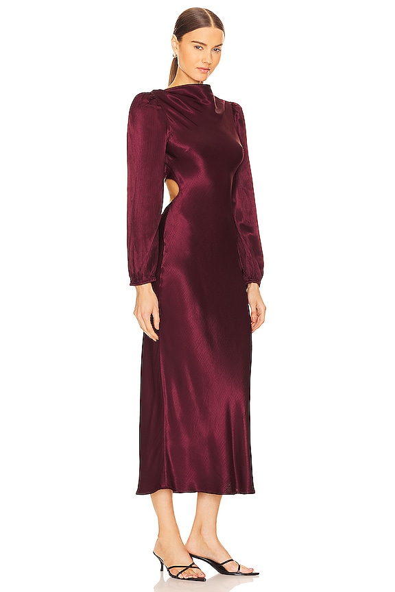 view 2 of 3 Samara Dress in Wine