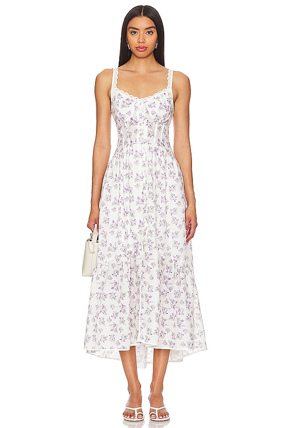 view 2 of 4 ПЛАТЬЕ YAMILA in Lavender Floral