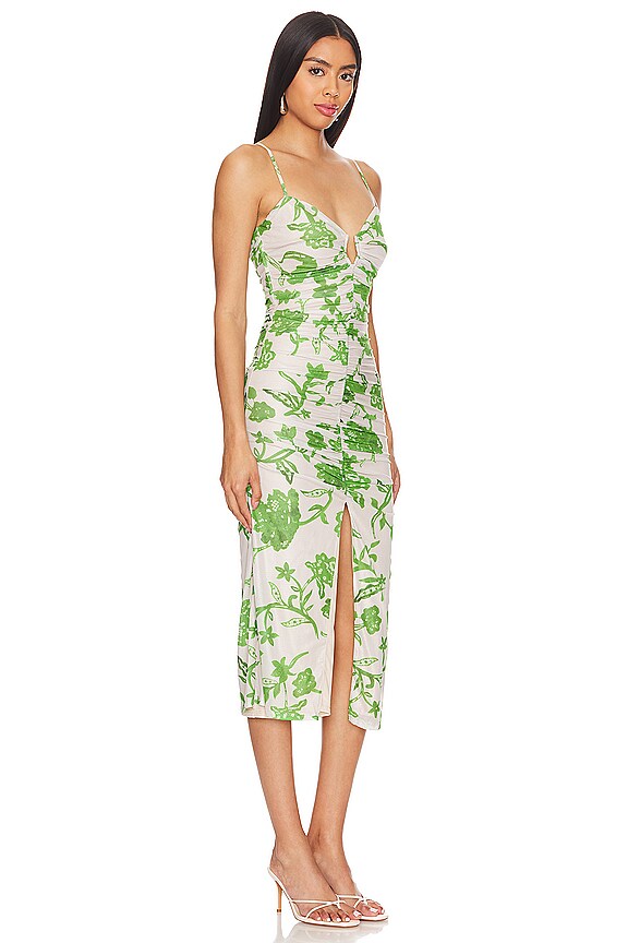 view 2 of 3 PALMERO ドレス in Taupe Green