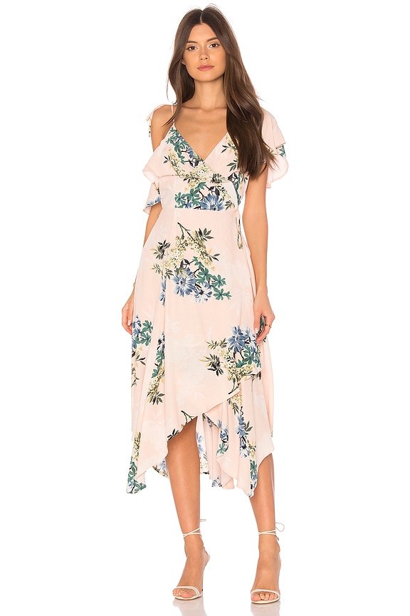 view 2 of 3 ROBE À FLEURS YESSENIA in Blush & Multi Floral