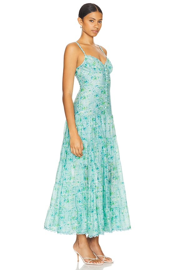 view 2 of 3 MAXIVESTIDO TAZIA in Blue Floral