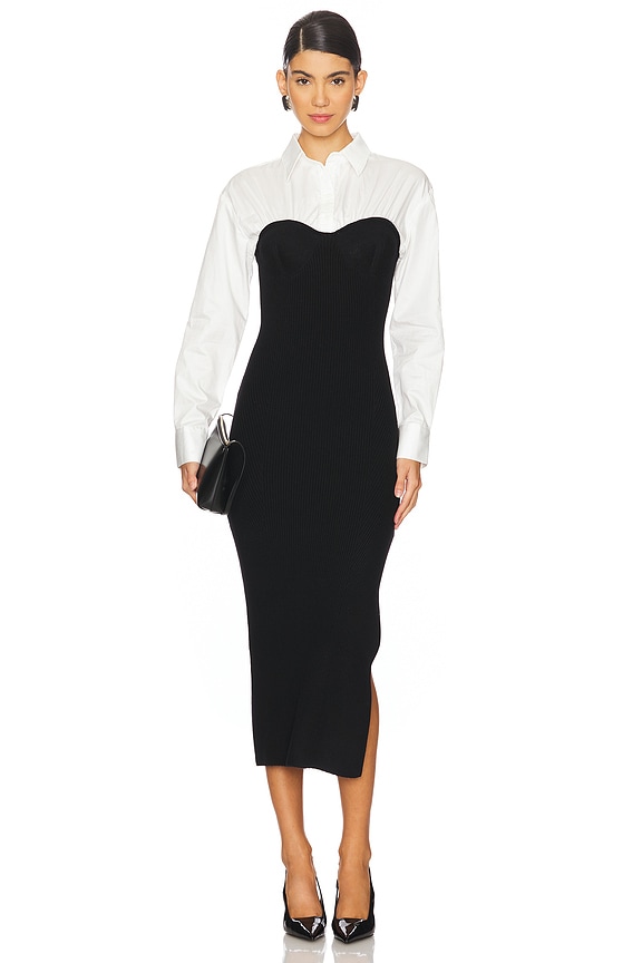 view 2 of 4 ALLYN 원피스 in Black & White