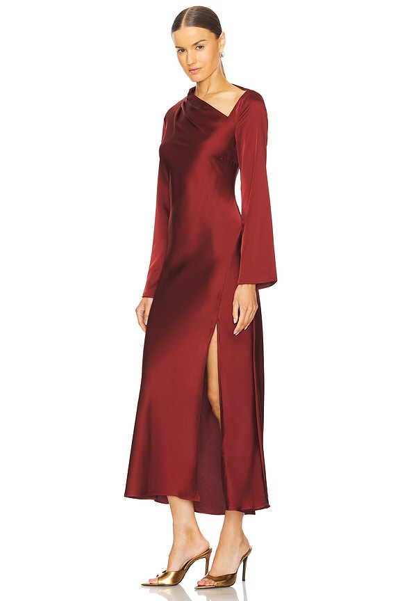 view 2 of 3 Catriona Dress in Mulberry