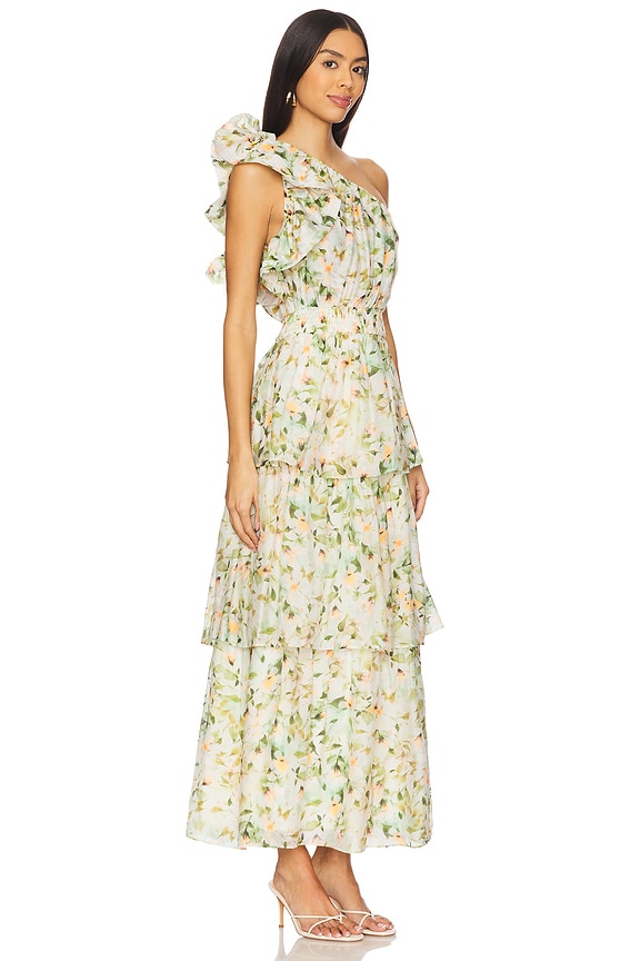 view 2 of 4 IMELDA ドレス in Green Floral