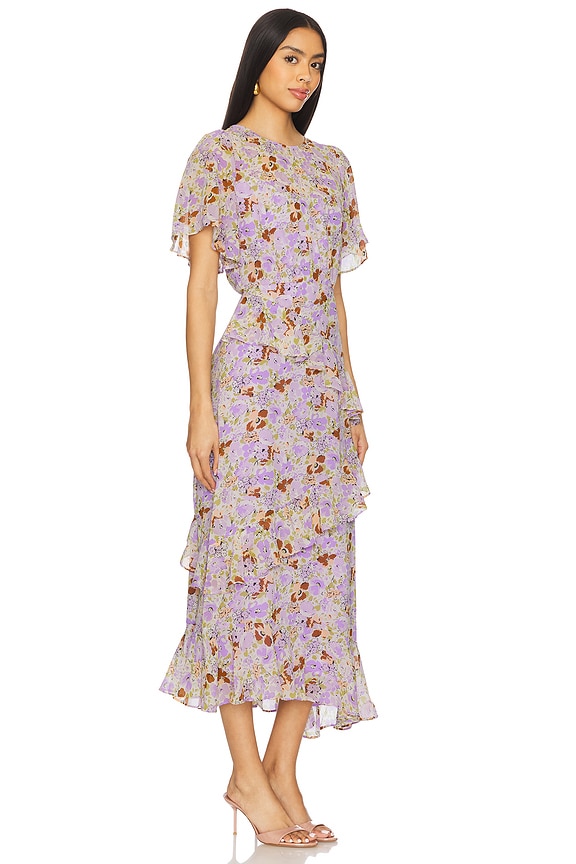 view 2 of 3 Floramae Dress in Lavender Flora