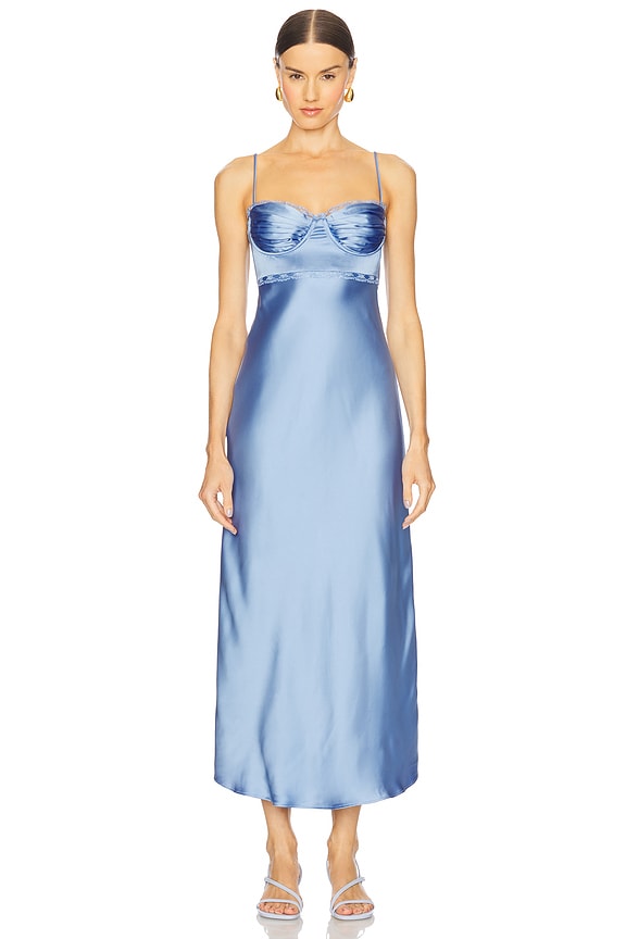 view 1 of 3 Florianne Dress in Blue