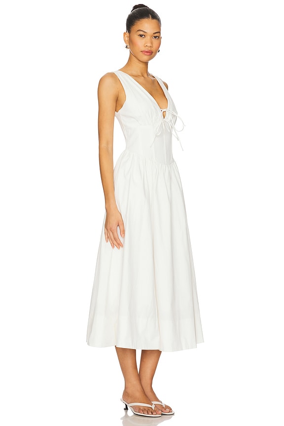 view 2 of 3 Maili Dress in White