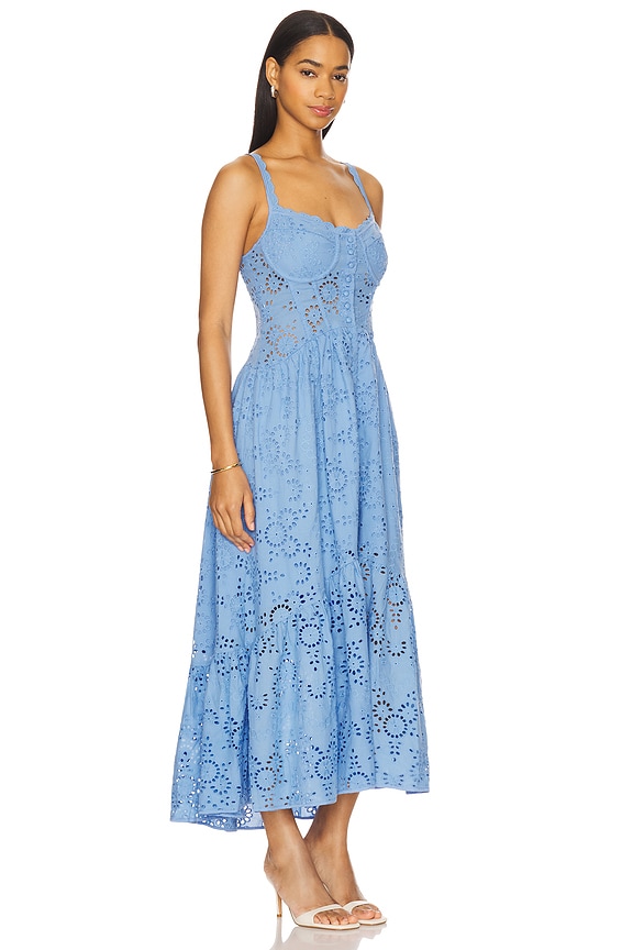 view 2 of 3 Yamila Dress in Blue