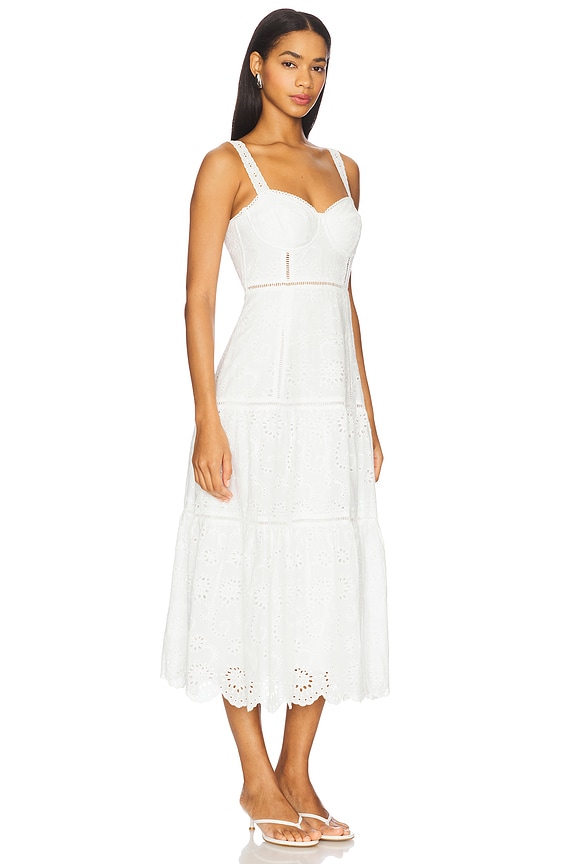 view 2 of 3 ПЛАТЬЕ PELLAGIA in White