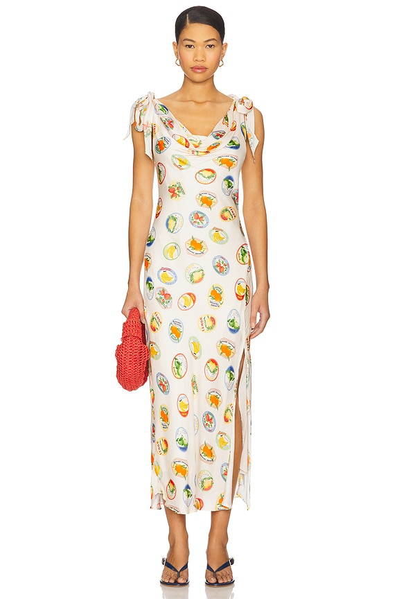 view 2 of 4 Allexina Dress in Ivory Fruit Cocktail