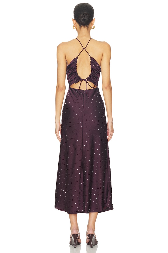 halley bodycon dress revolve ASTR the Label in Deep Purple Black Lace Heavy Gothic Luxury wedding dresses for castles Color:Iced Mocha superdown Halley Bodycon Dress