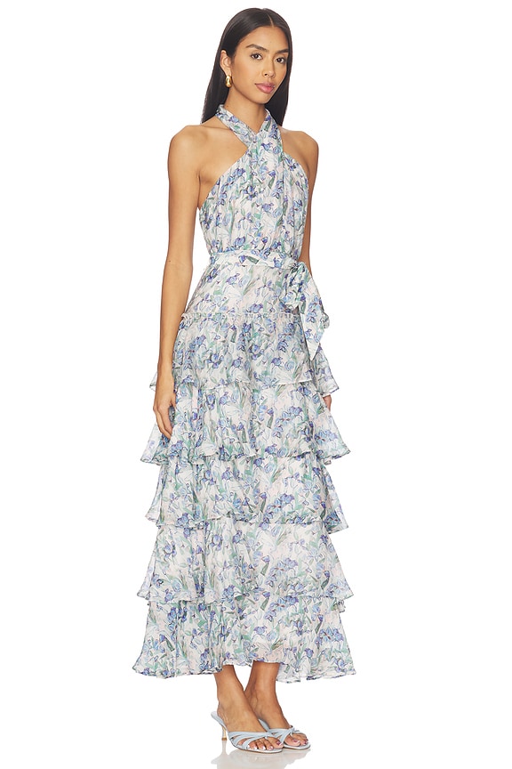 view 2 of 3 ROBE ADAMARIS in Blue Floral