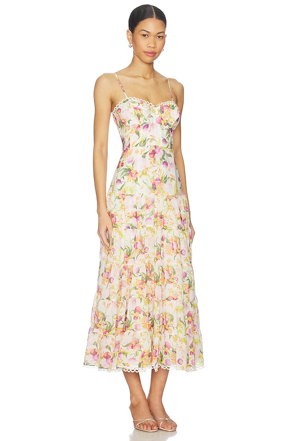 view 2 of 3 Lianna Dress in Pink Multi Floral