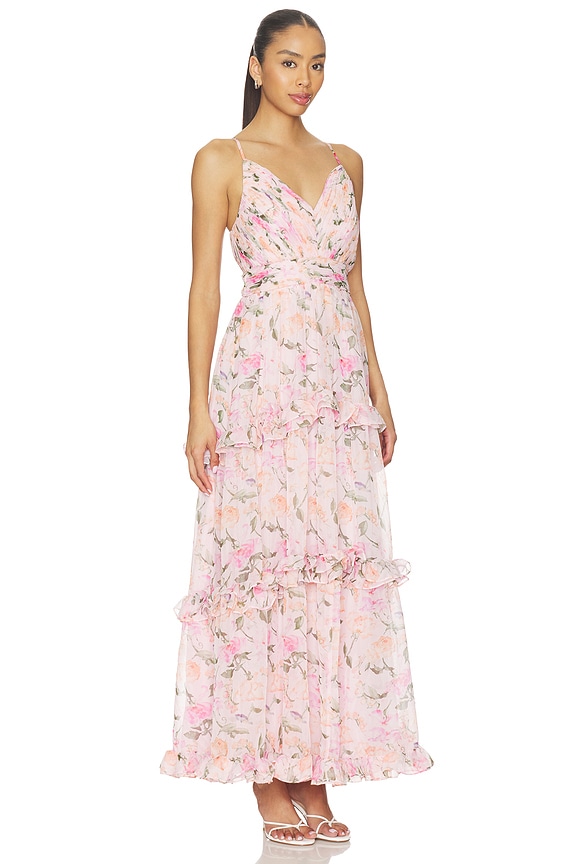 view 2 of 3 VESTIDO AYANNA in Pink Floral