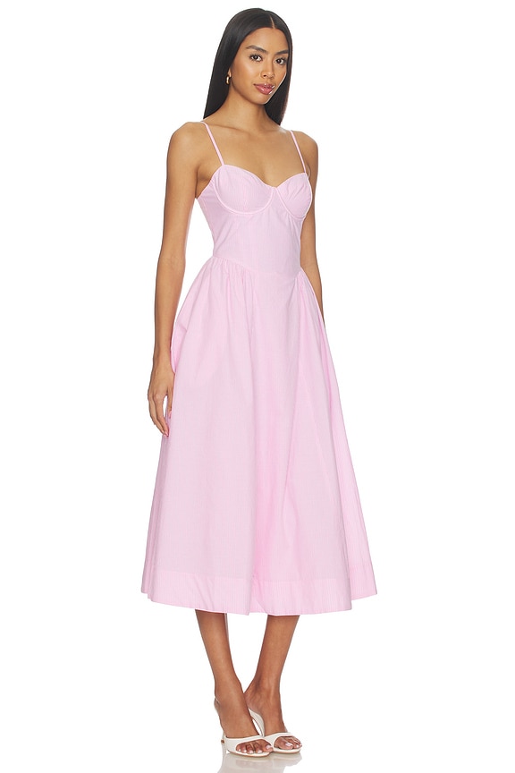 view 2 of 4 Bellamy Dress in Pink Stripe
