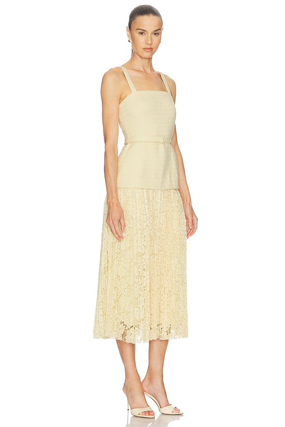 view 2 of 3 VESTIDO CAITLIN in Yellow