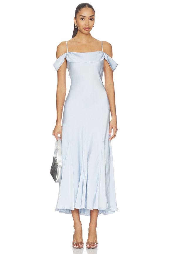 view 1 of 3 ПЛАТЬЕ ARAXIE in Light Blue