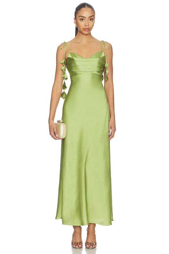 view 1 of 3 ROBE HERA in Green