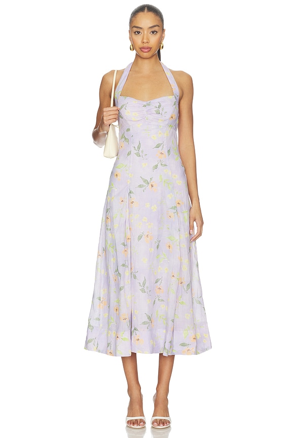 view 1 of 3 Jessenia Dress in Purple Floral
