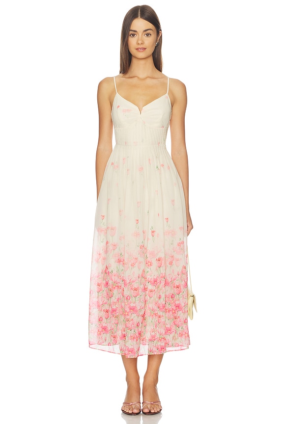view 1 of 3 Bellora Dress in Pink Floral