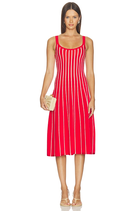 view 1 of 3 ROBE IRECIA in Red Stripe