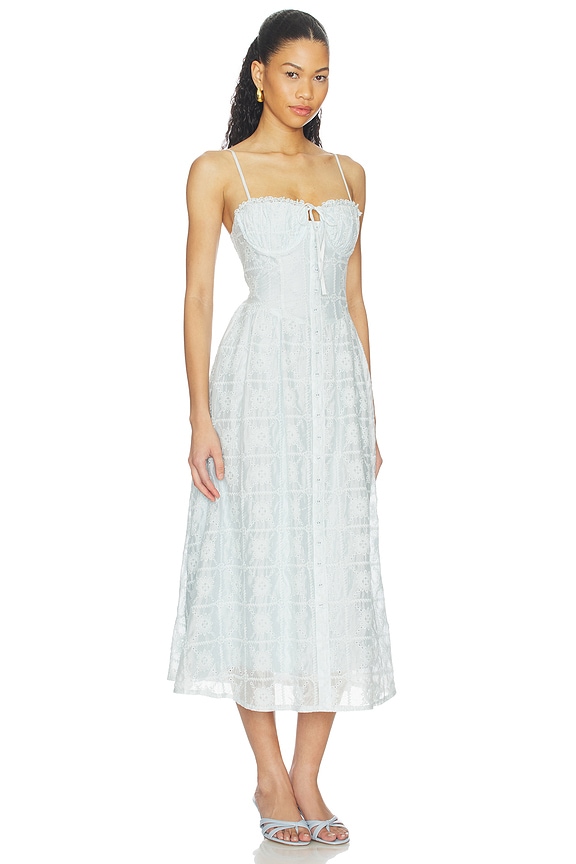 view 2 of 4 Aubrey Dress in Powder Blue