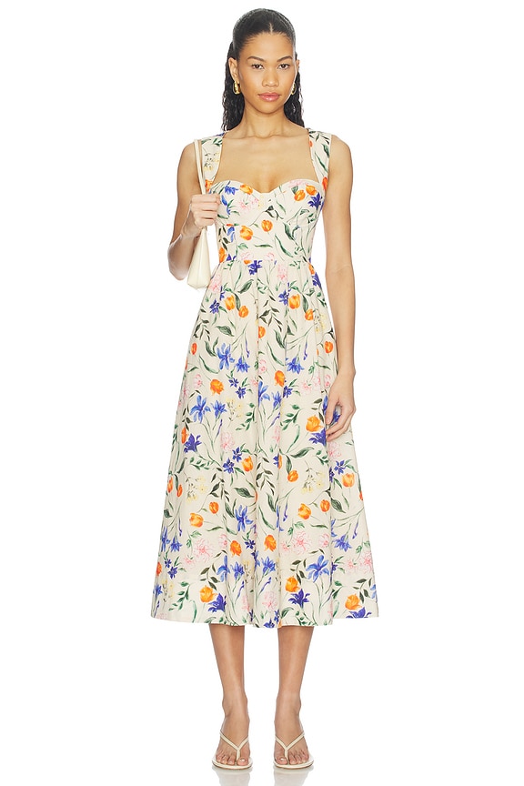 view 1 of 3 Beryl Dress in Bright Bloom Floral