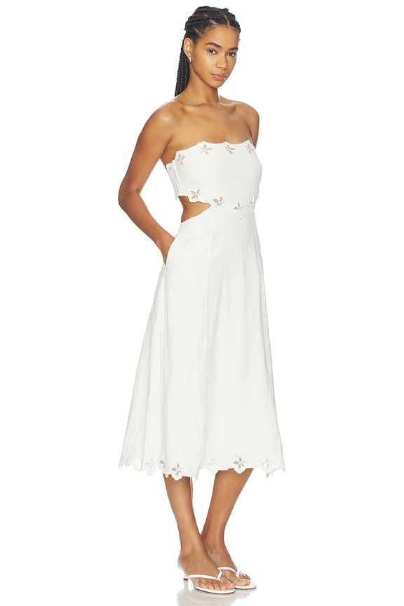 view 2 of 3 ROBE SHAVONDA in White