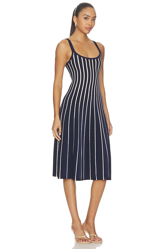 view 2 of 3 VESTIDO IRECIA SWEATER in Navy Stripe