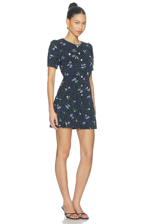 view 2 of 4 VESTIDO BRENLEE in Navy Dot
