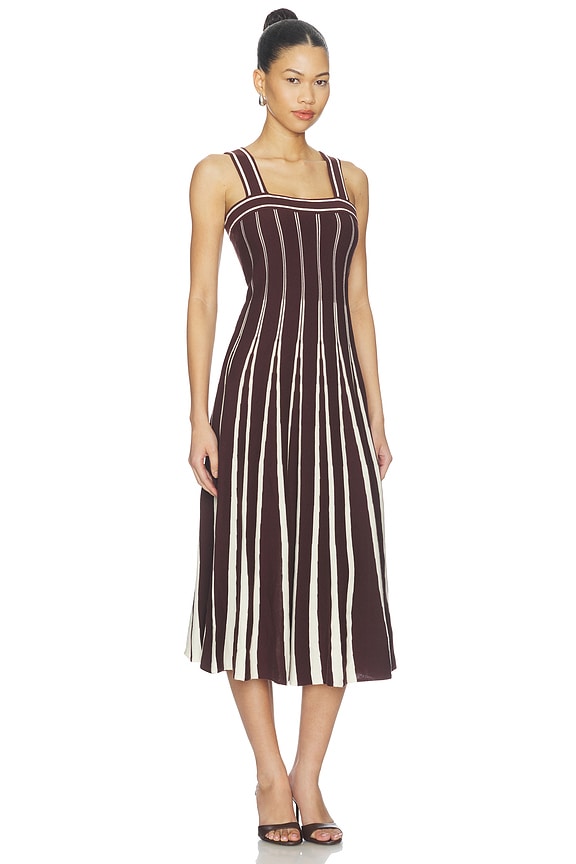 view 2 of 3 VESTIDO MARLEN  in Brown Cream