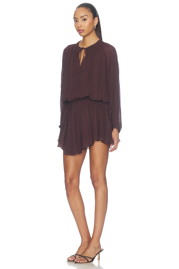 view 2 of 3 Stacey Dress in Plum