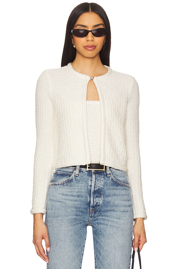 view 1 of 4 Blaise Cardigan in Cream